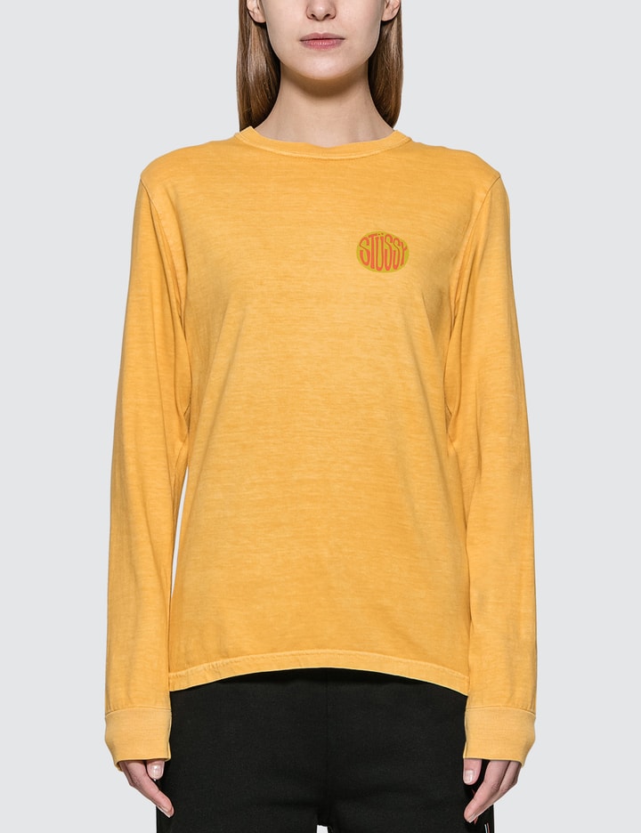 Solar Pig. Dyed Long Sleeve T-shirt Placeholder Image