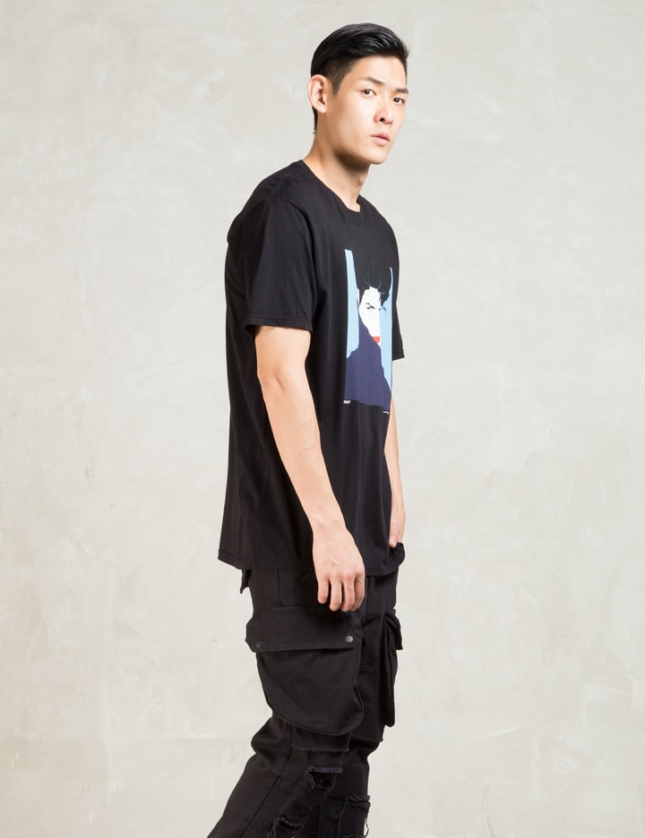 Black Huf X Nagel Collar T-shirt Placeholder Image