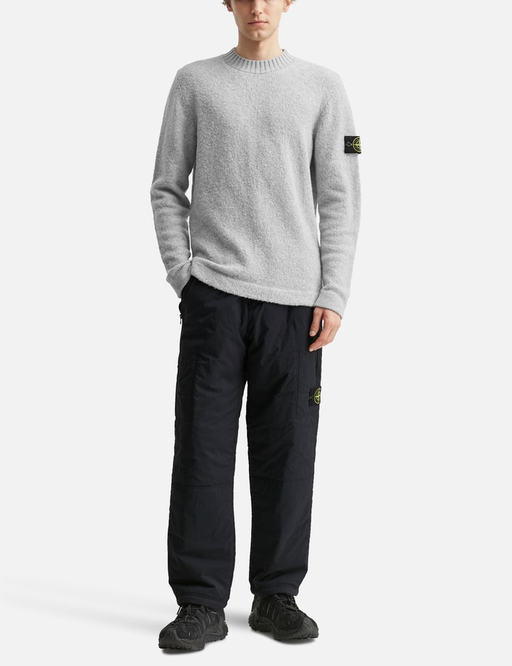 Fancy Yarn Crewneck Jumper With Brushed Texture Placeholder Image