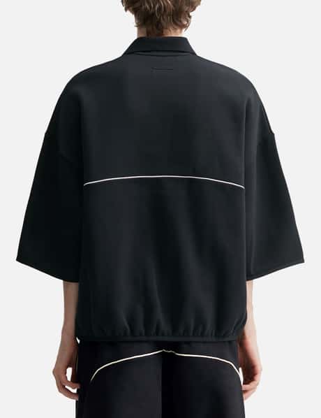 Active Trace 3/4 Sleeve Modern Polo Sweatshirt view 12