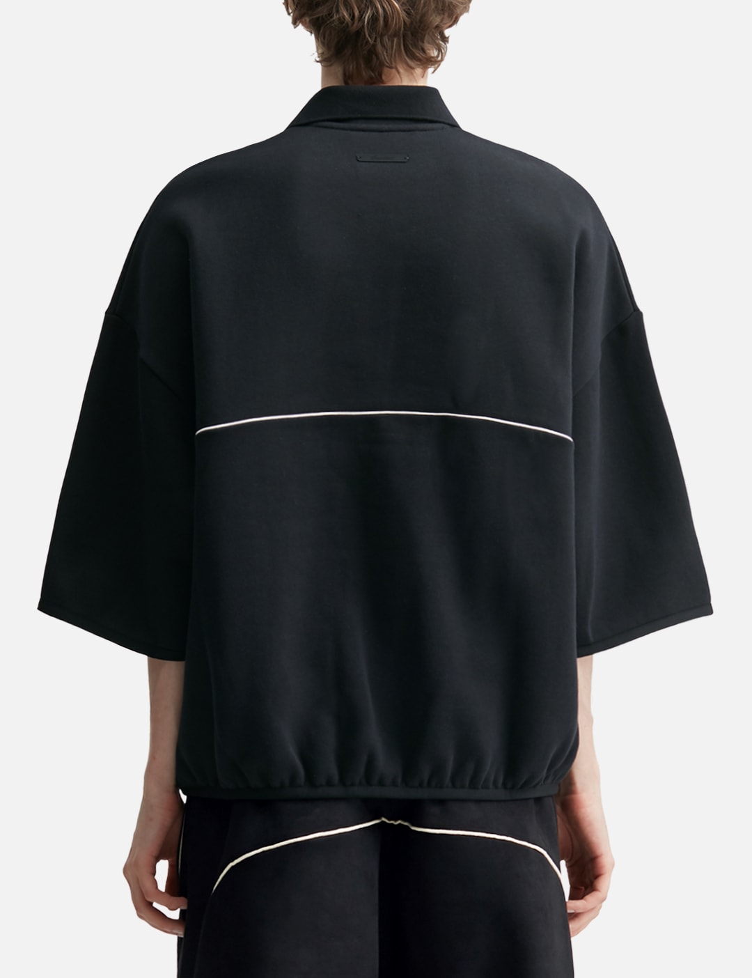 Active Trace 3/4 Sleeve Modern Polo Sweatshirt view 13