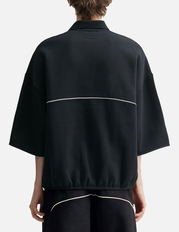 Fear of God Essentials Active Trace 3/4 Sleeve Modern Polo Sweatshirt