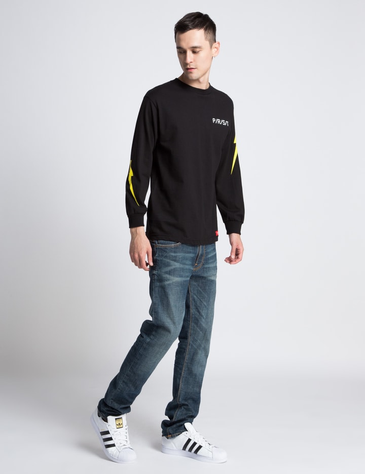Black/White/Yellow PRST L/S T-Shirt Placeholder Image