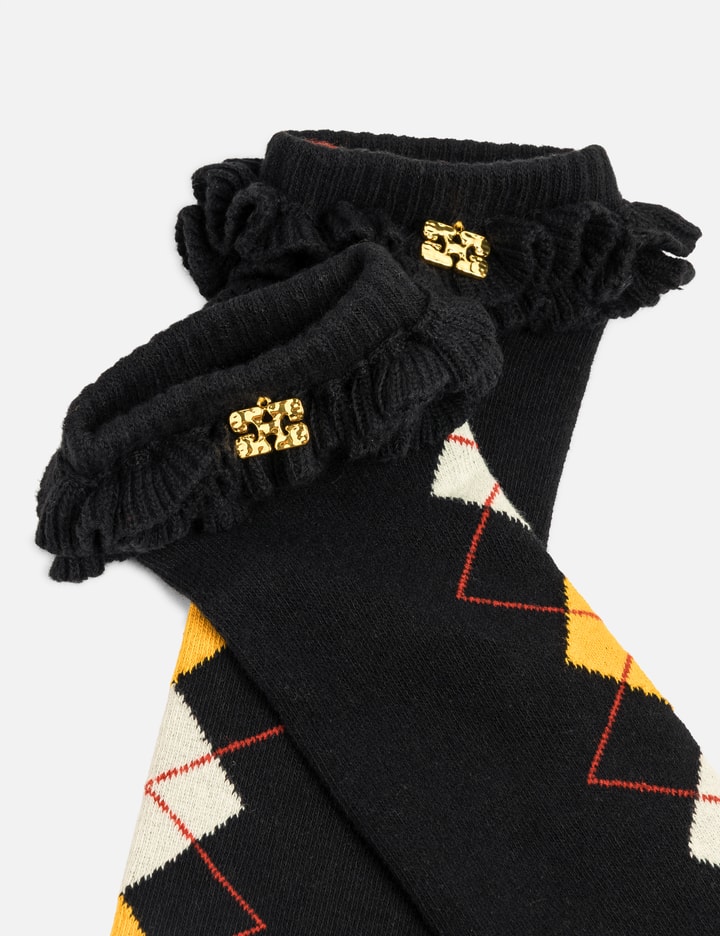 Ganni Argyle Socks