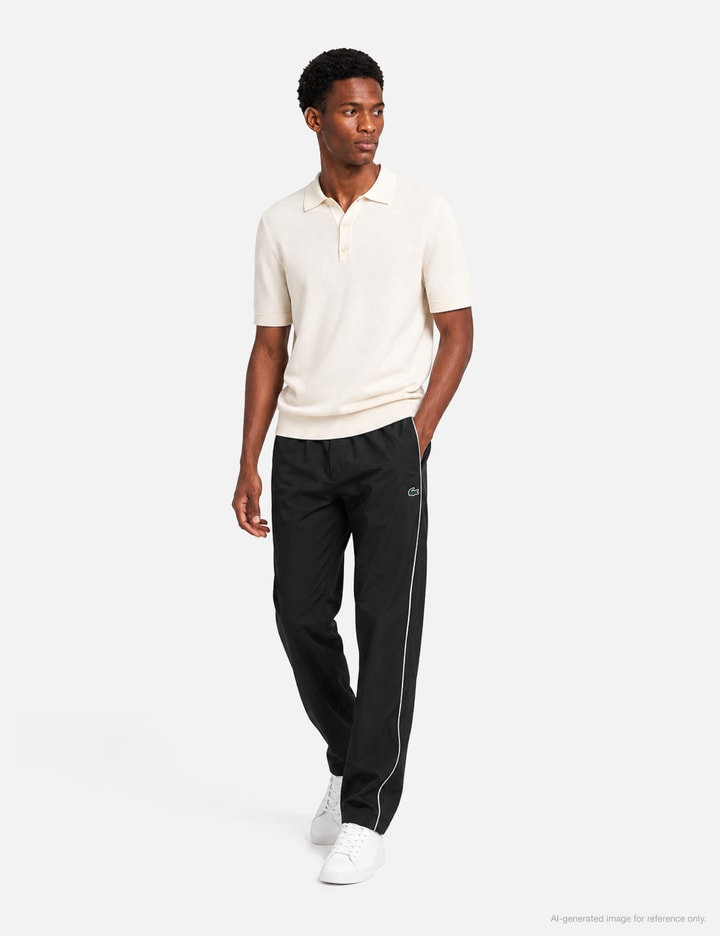Lacoste Water-Repellent Trim Accent Sport Sweatpants