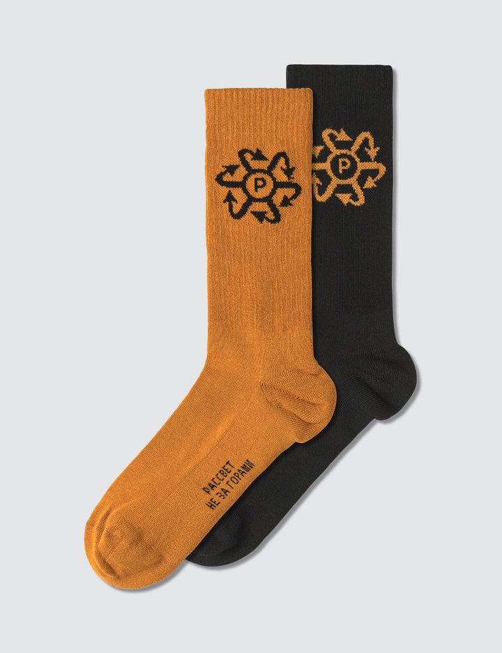 Two Tone Jacquard Socks Placeholder Image