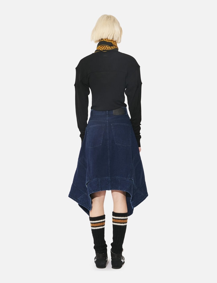 Beautiful People Double-End Left Hand Twill Denim Skirt