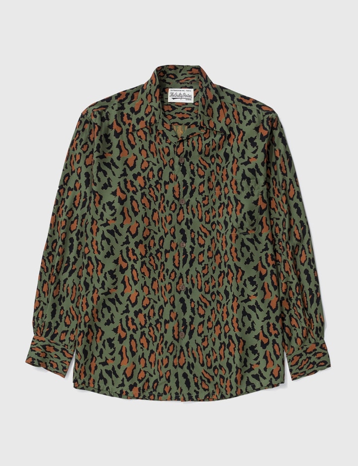 Leopard Open Collar Shirt Placeholder Image