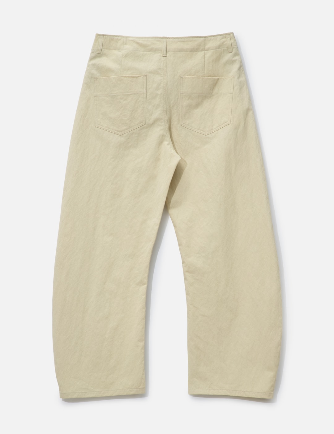 Deep Curved Cotton Blend Pants view 9