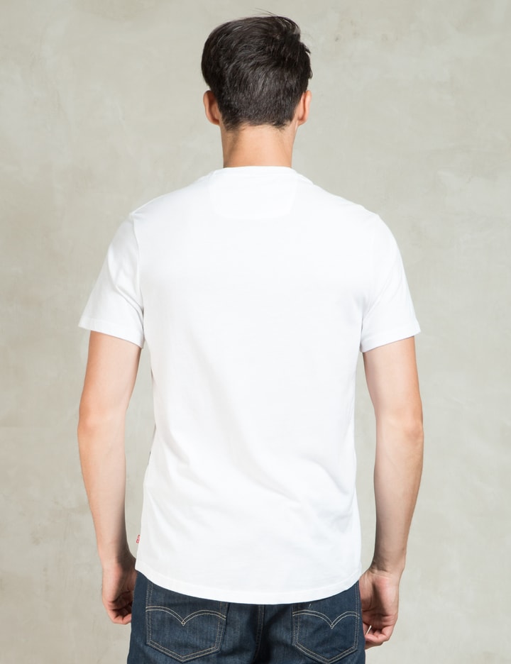 White/Green/Blue Commuter Drop Hem T-Shirt Placeholder Image