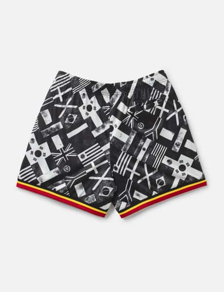 Smiley International Flags Soccer Shorts view 8