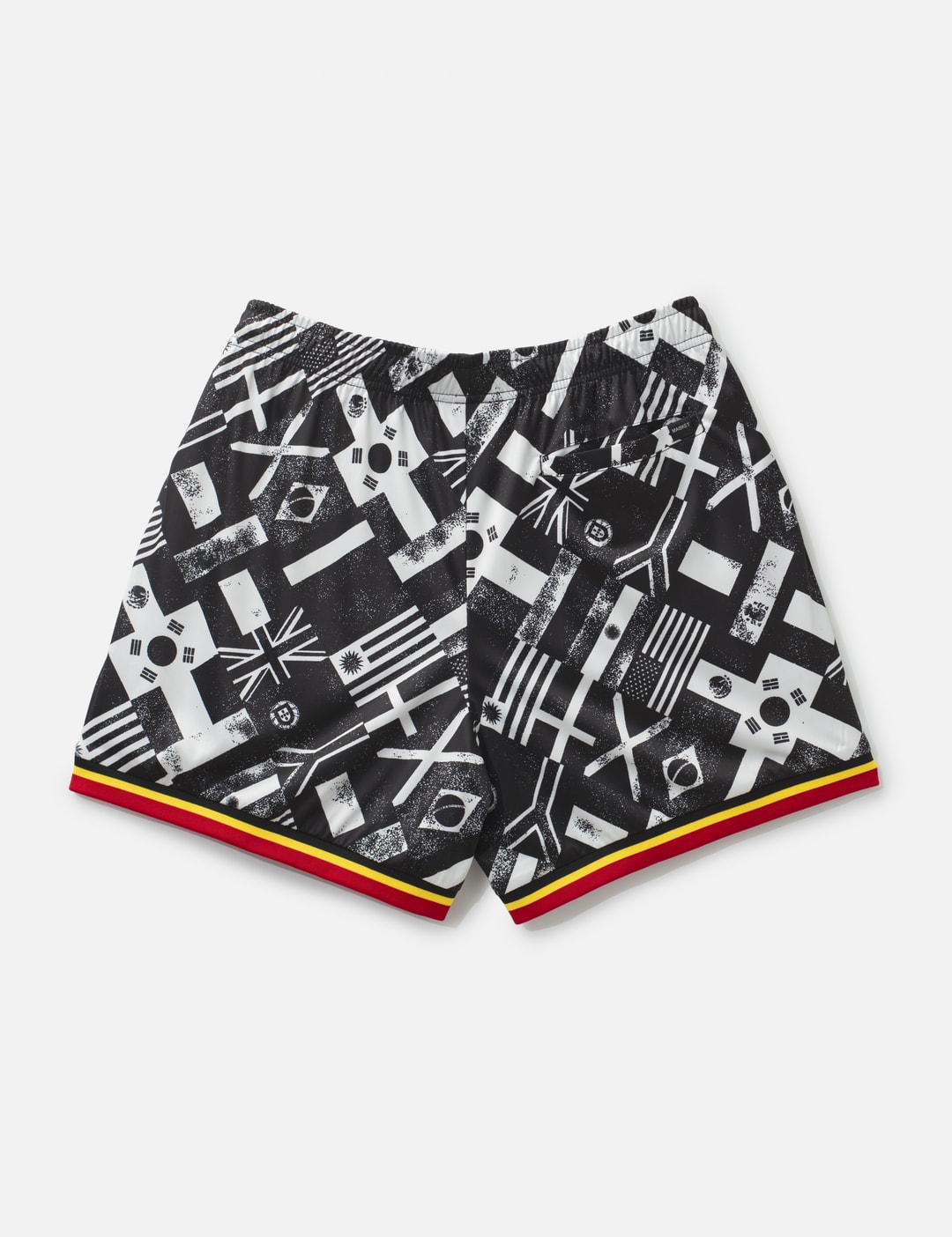 Smiley International Flags Soccer Shorts view 9