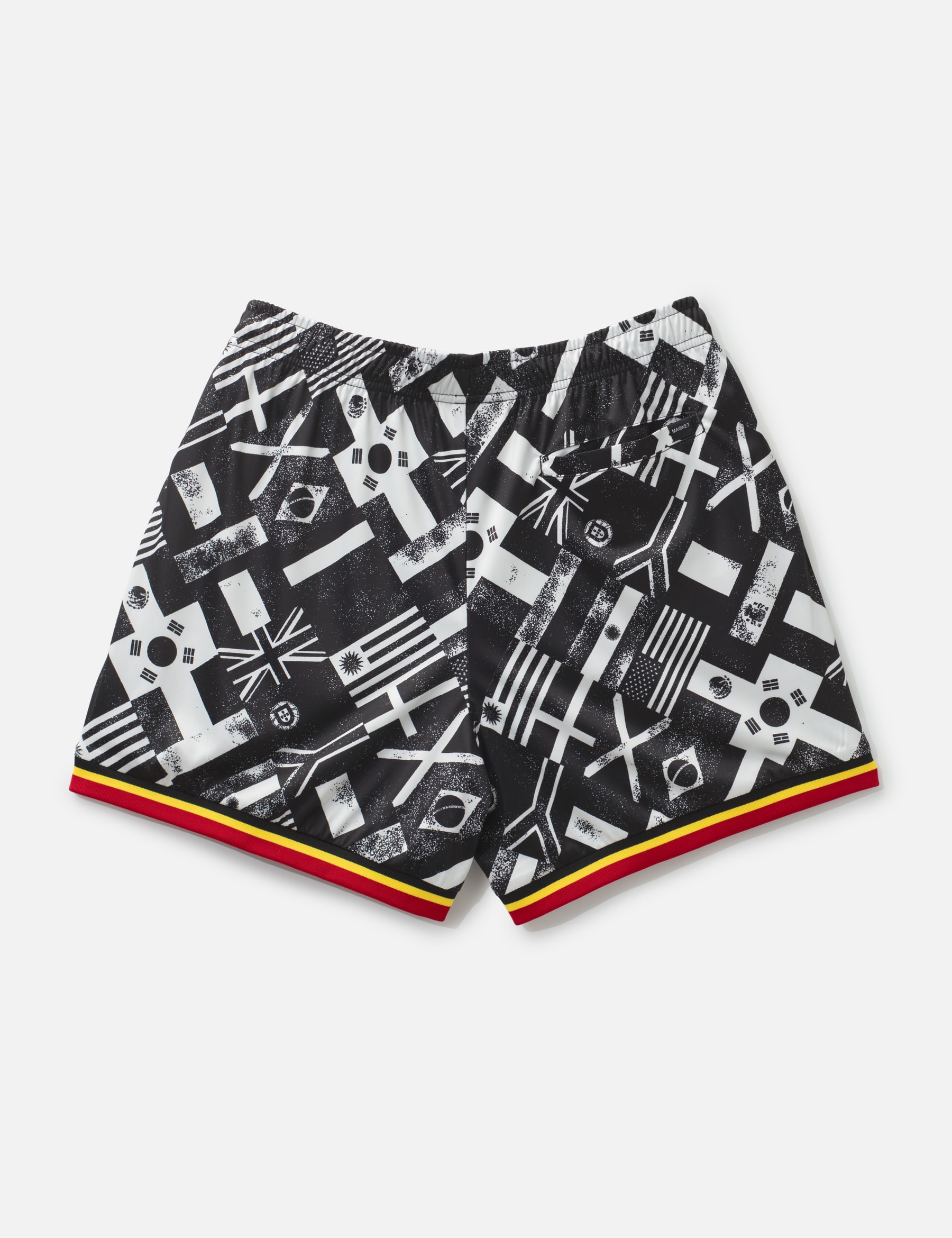 Smiley International Flags Soccer Shorts view 17