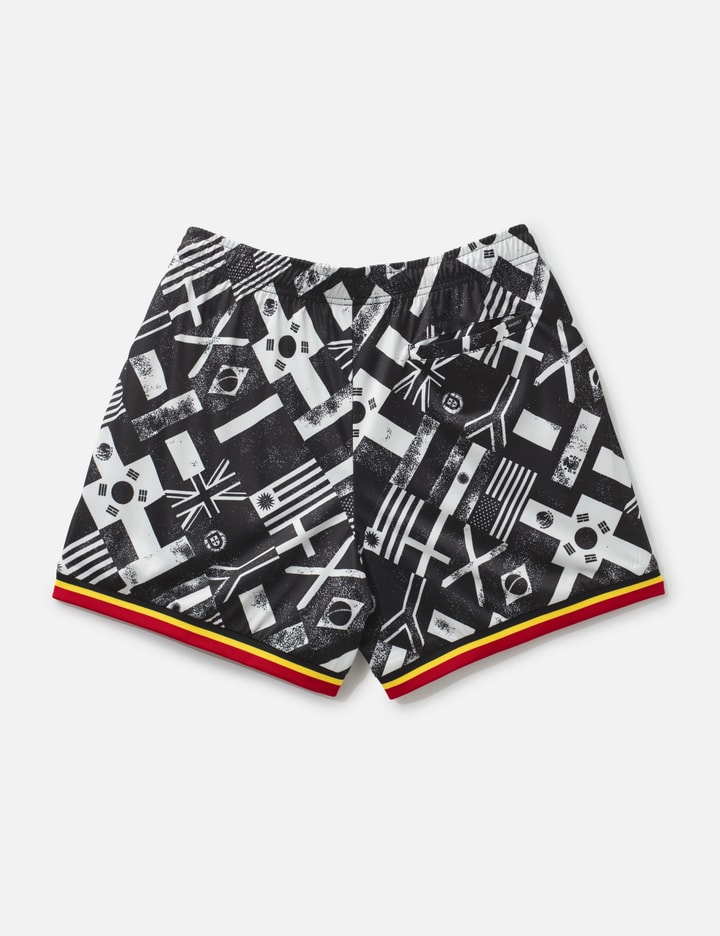 Market Smiley International Flags Soccer Shorts