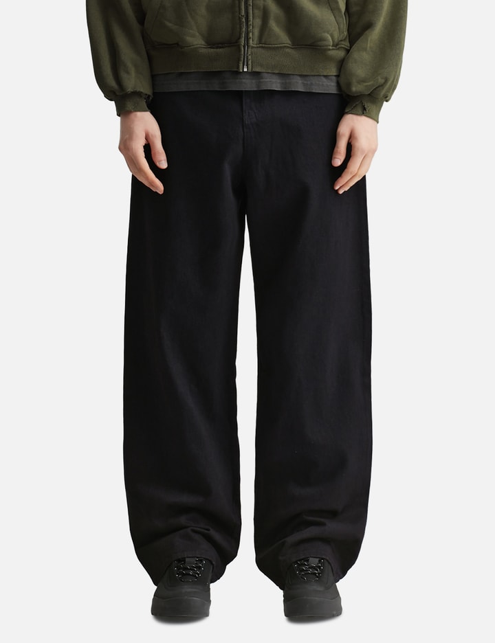 Basketcase Lax Baggy Denim In Blue