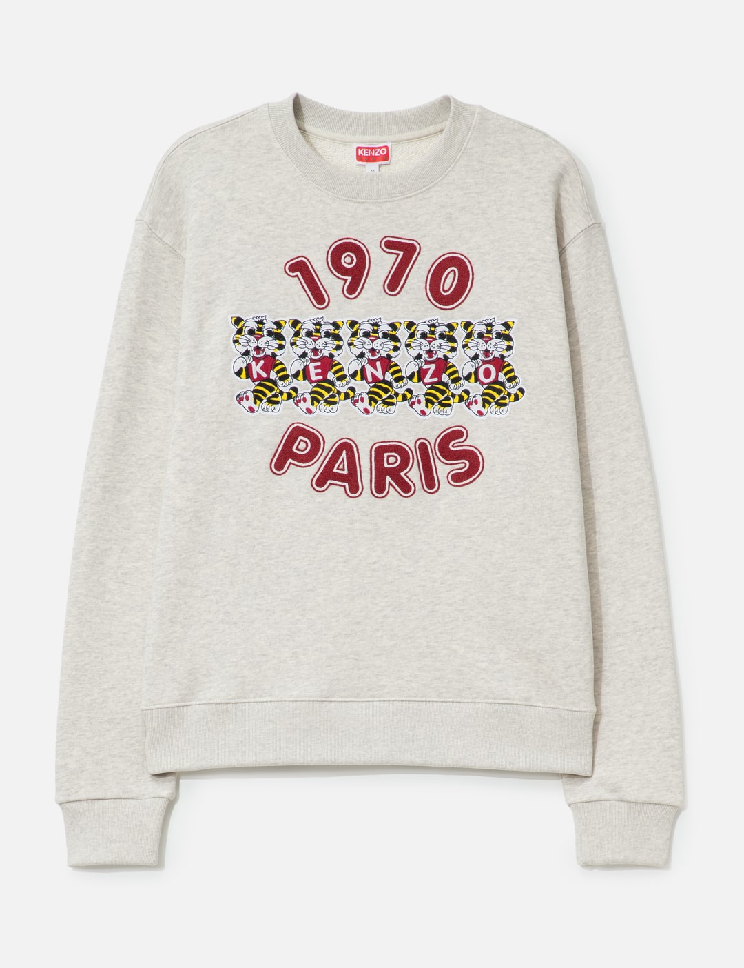 'KENZO Wild Tiger' Embroidered Sweatshirt