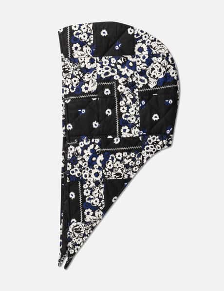 NÒMARHYTHM TEXTILE Patchwork Bandana Quilted Hood