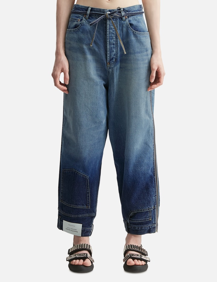 Beautiful People Double-End Selvedge Denimpants Gradation