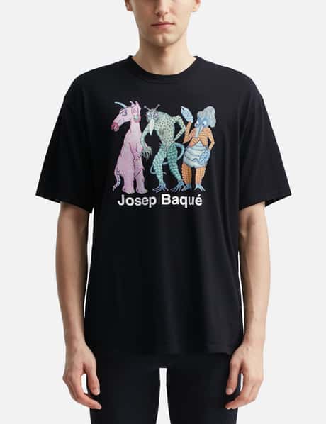 Undercover - Josep Baqué × UNDERCOVER UC2E3804 Short Sleeve T 