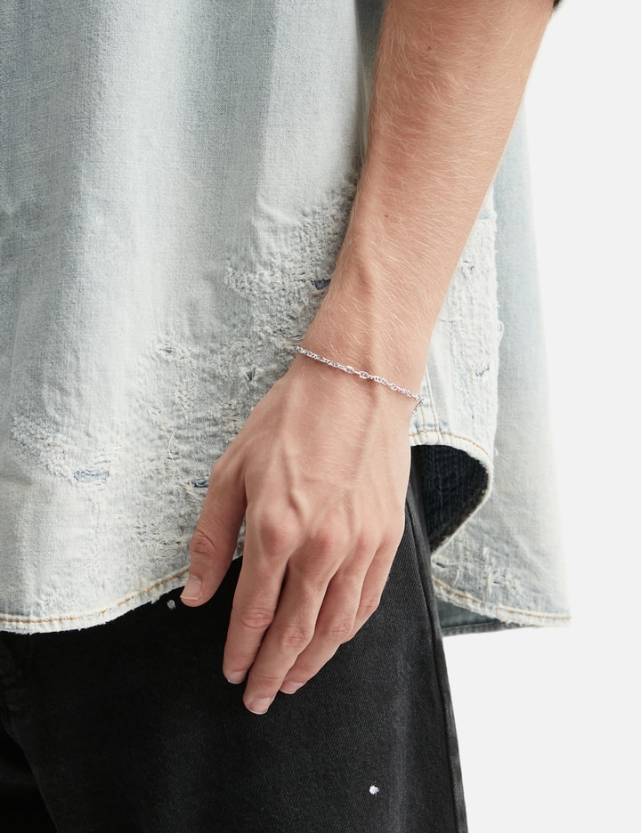 MIDNIGHTFACTORY Silver Chain Bracelet