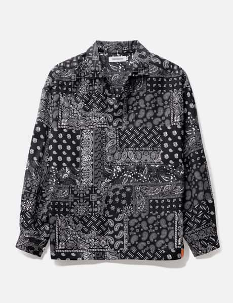 TIGHTBOOTH Paisley Long Sleeve Open Shirt