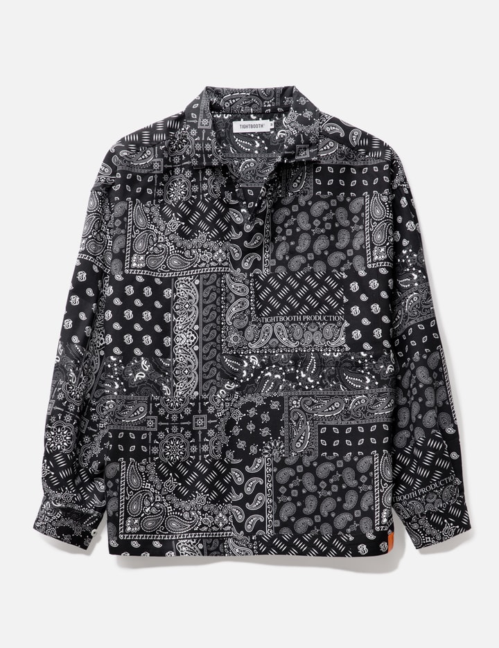 Black paisley print cotton sweater from - Hypebae - Shirt