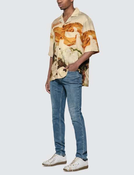 Acne Studios Horse Print Shirt HBX - Main Image