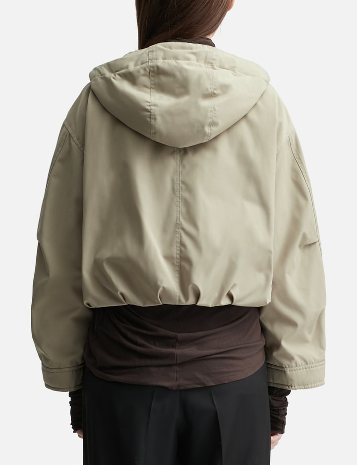 Eucalyptus Hooded Short Down Jacket Placeholder Image