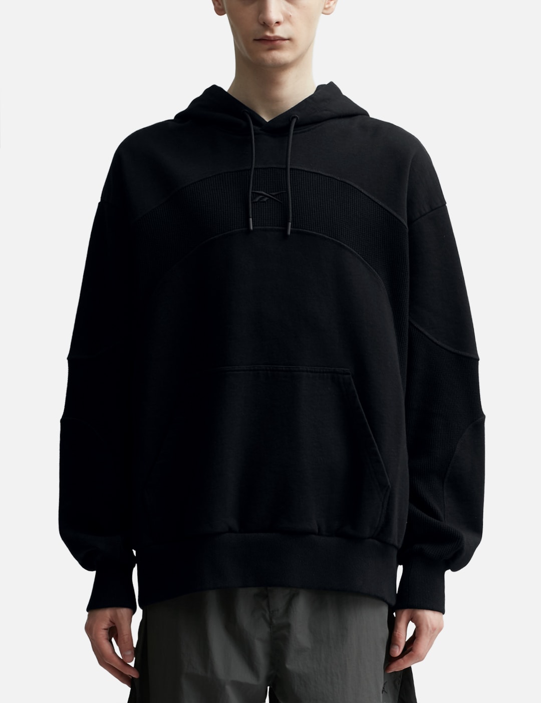 Waffle Pattern Hoodie view 11