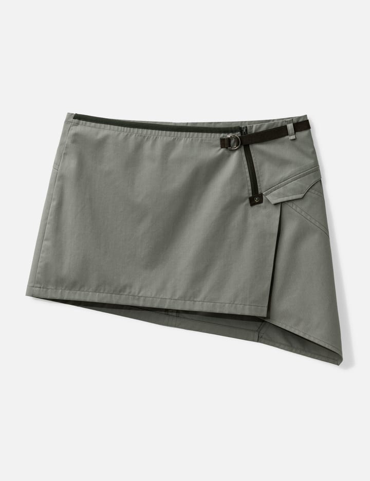 Asymmetric Mini Skirt