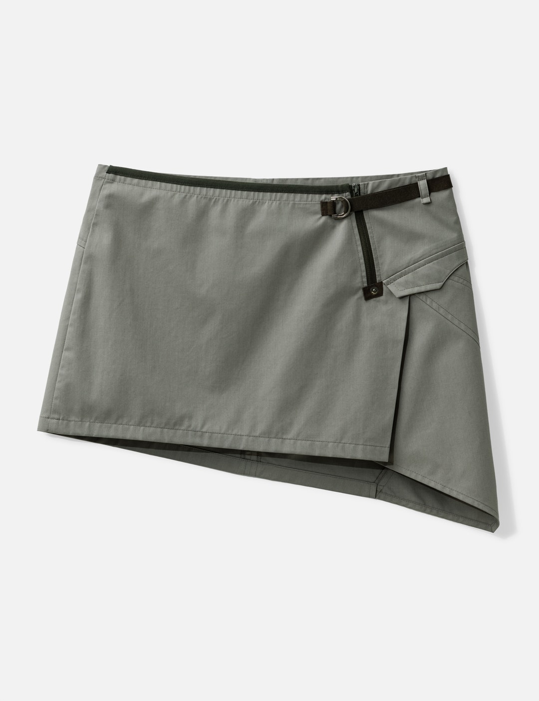 Asymmetric Mini Skirt