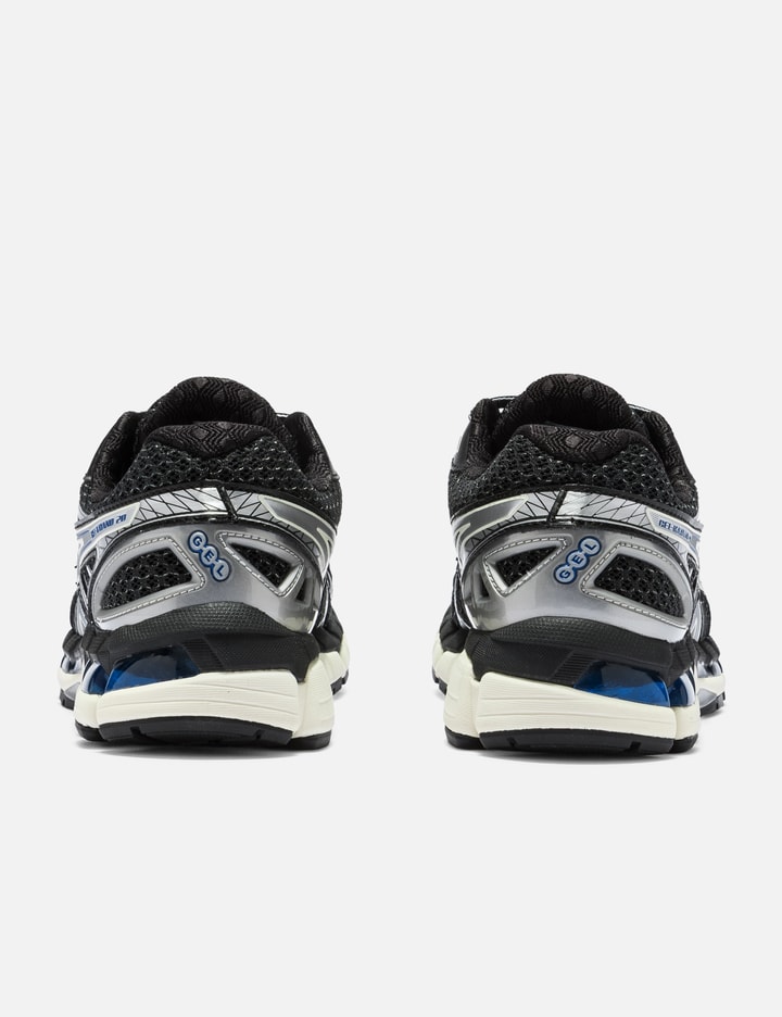 Asics Mesh Upper Rubber Outsole Sneakers In Black