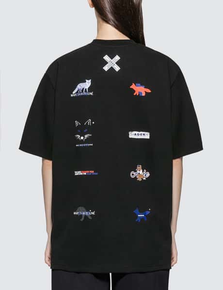 Maison Kitsuné - Ader Error X Maison Kitsune Logo Play T-shirt  