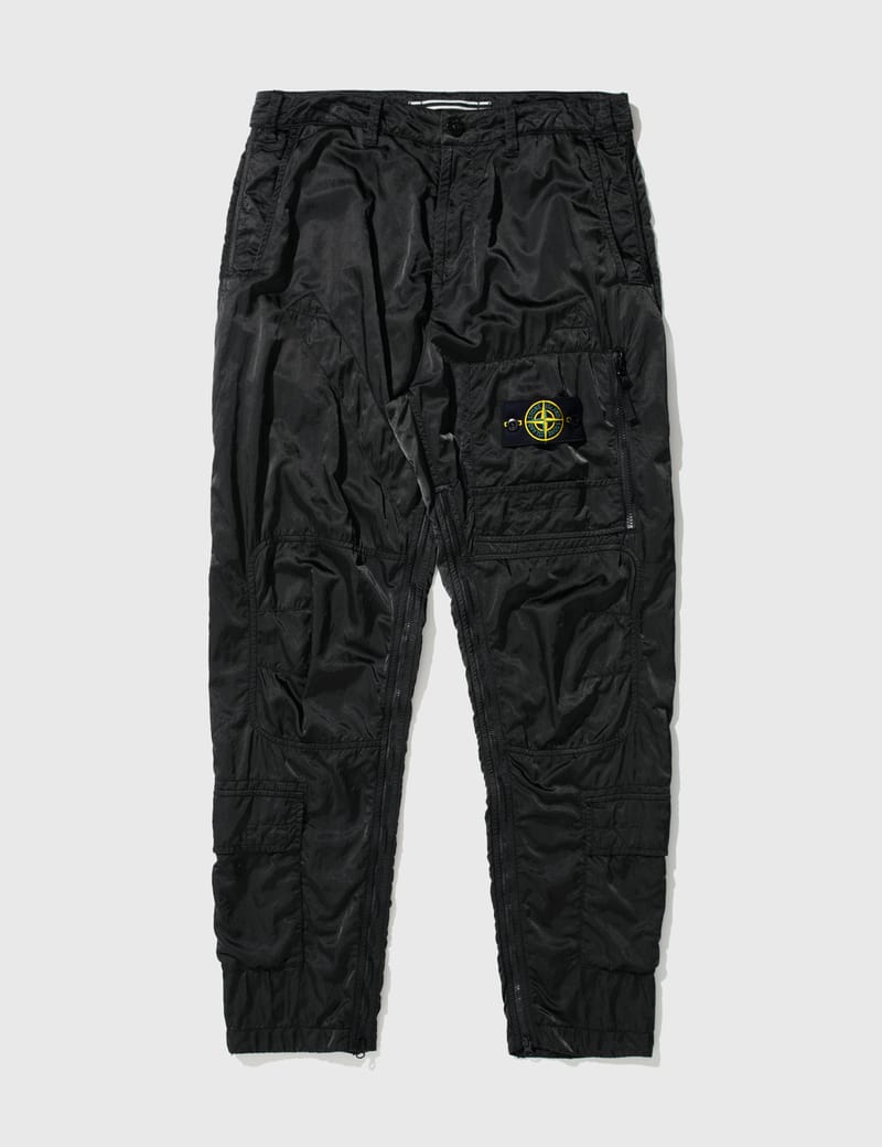 stone island nylon joggers