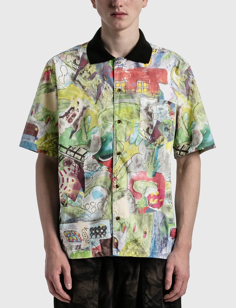 Brain Dead - Leomis World Button Up 
