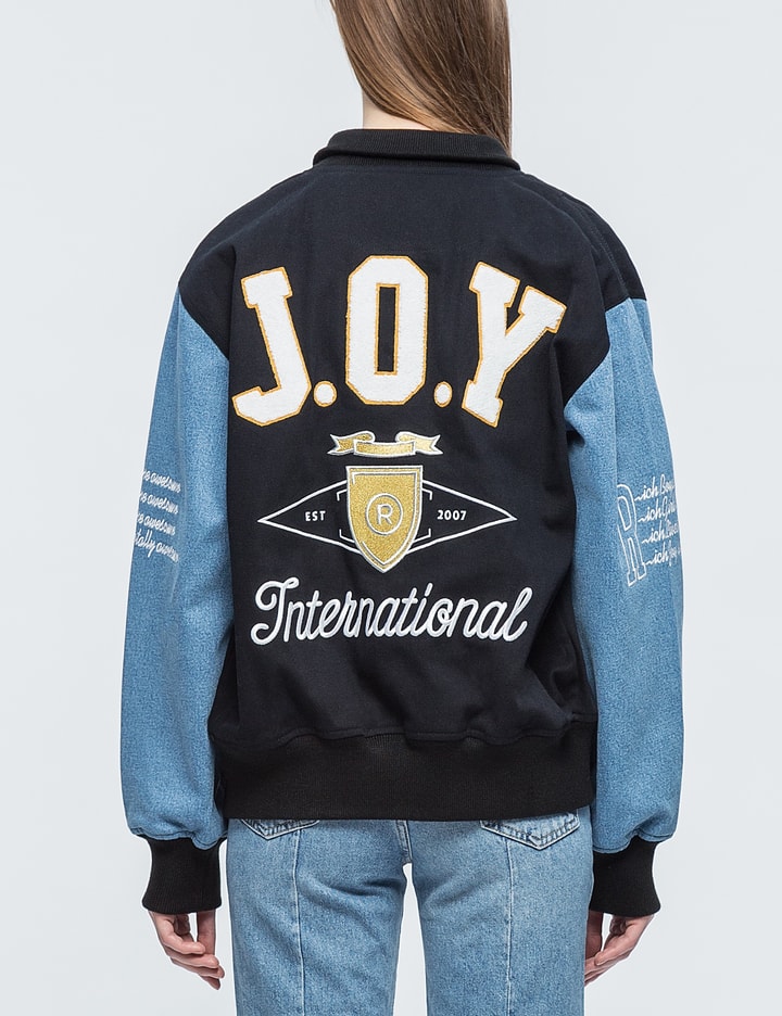 Embroidered International Varsity Jacket Placeholder Image