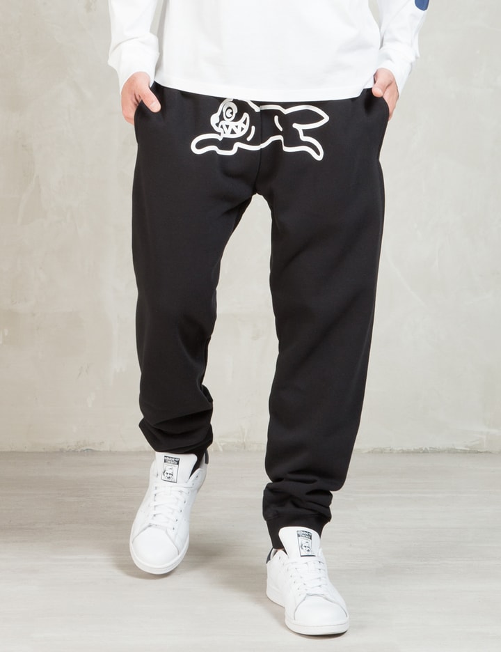 Black Running Dog Sweatpants Placeholder Image