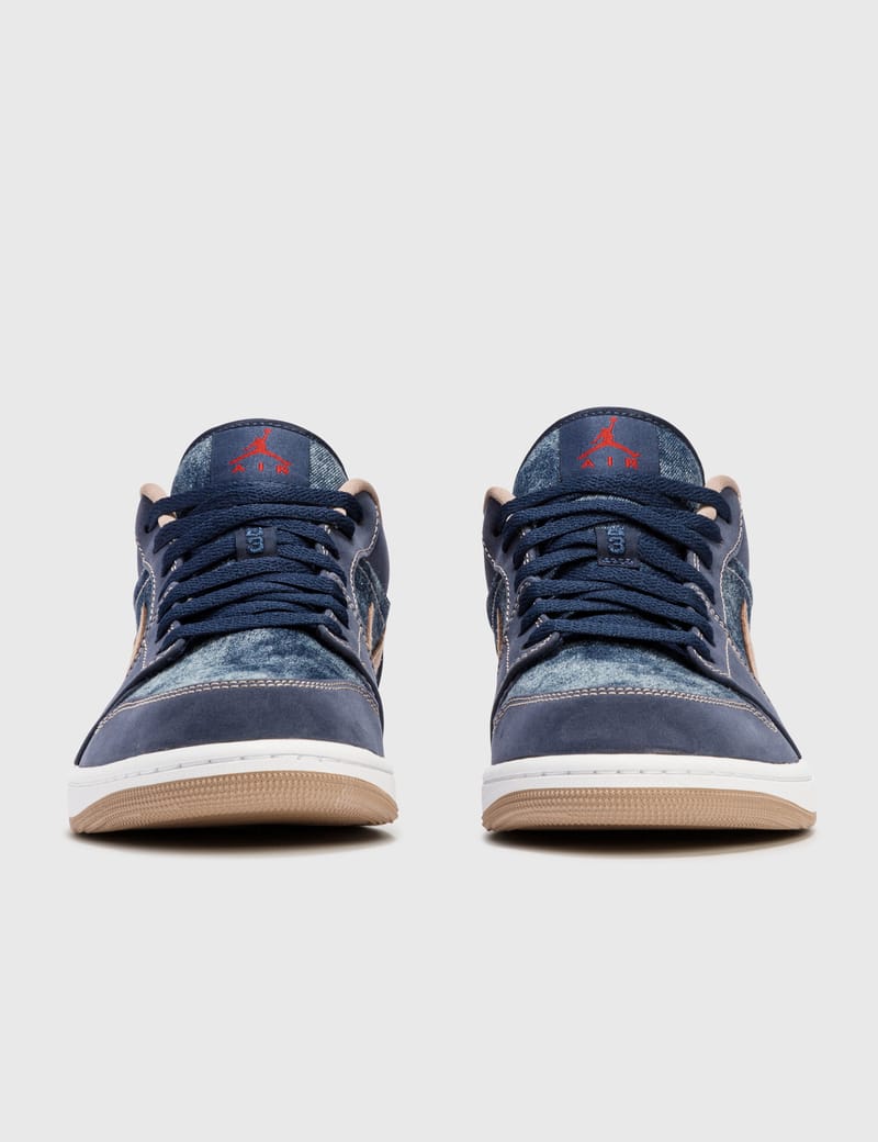 jordan 1 low midnight navy red