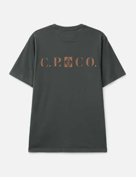 C.P. 컴퍼니 30/1 Jersey Short Sleeve Logo T-Shirt