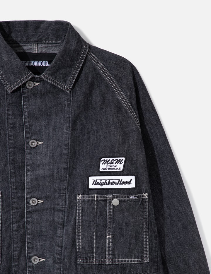 NEIGHBORHOOD NH X M&M Washed Denim Coverall Jacket