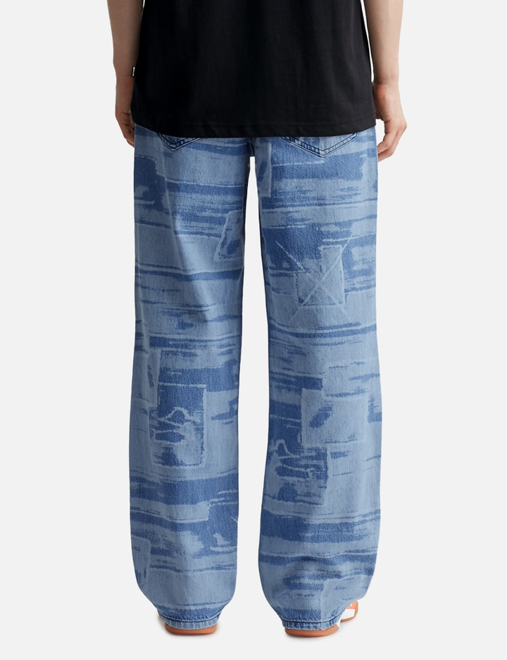 Lasered Baggy 5 Pockets Pants Placeholder Image