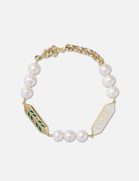 Casablanca Laurel Pearl Bracelet