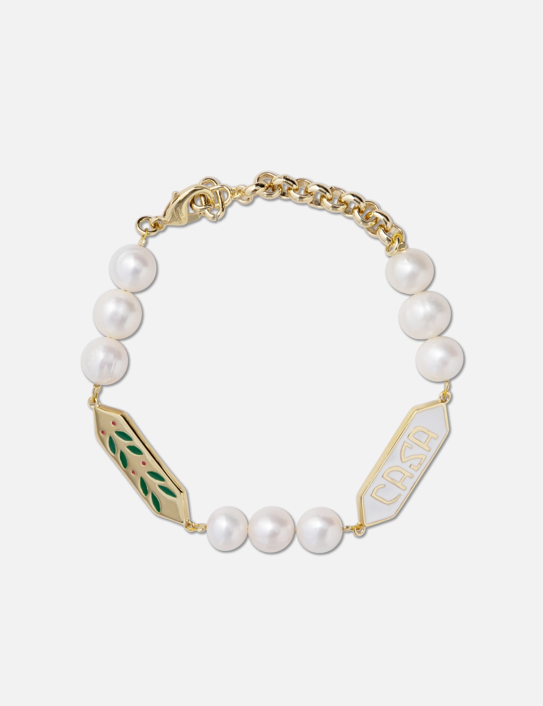 Casablanca - LAUREL PEARL BRACELET | HBX - ハイプビースト 