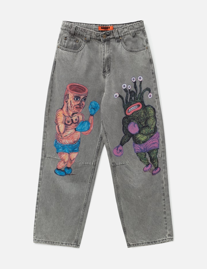 Butter Goods Butter Goods X Daniel Johnston Boxing Denim Jeans