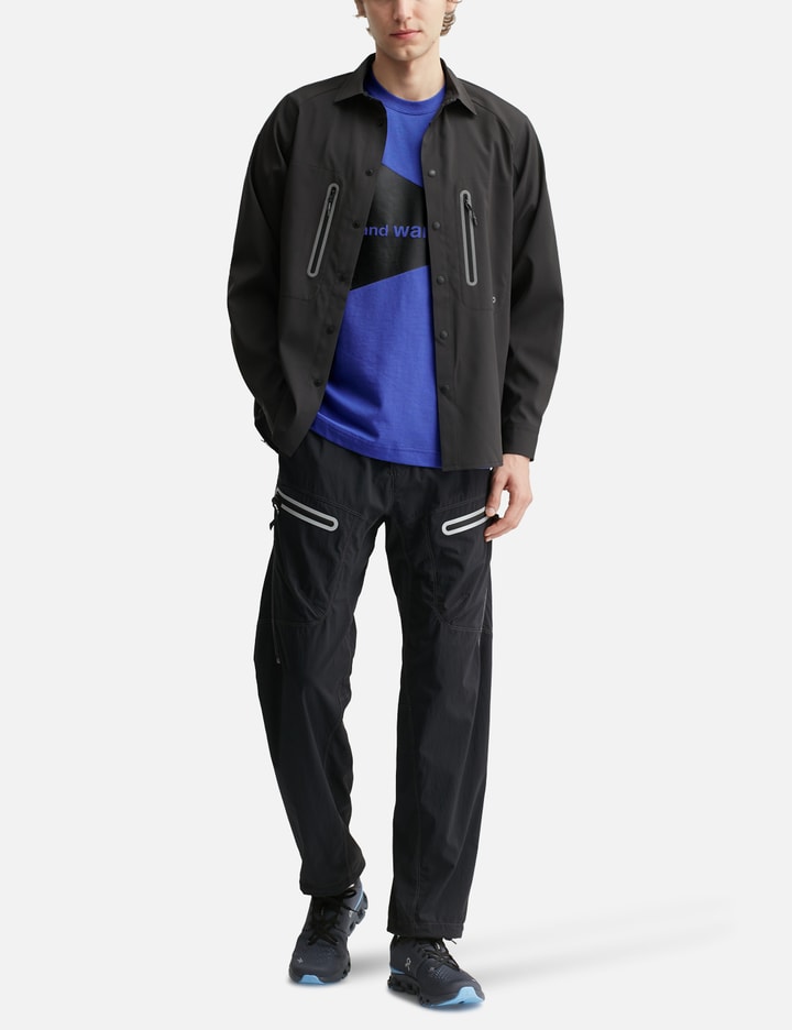 and wander And Wander Big Logo Short Sleeves T-Shirt