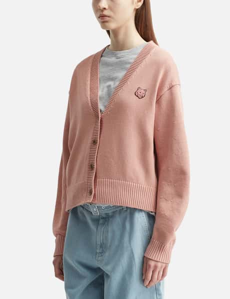 Bold Fox Head Patch Comfort Cardigan view 7