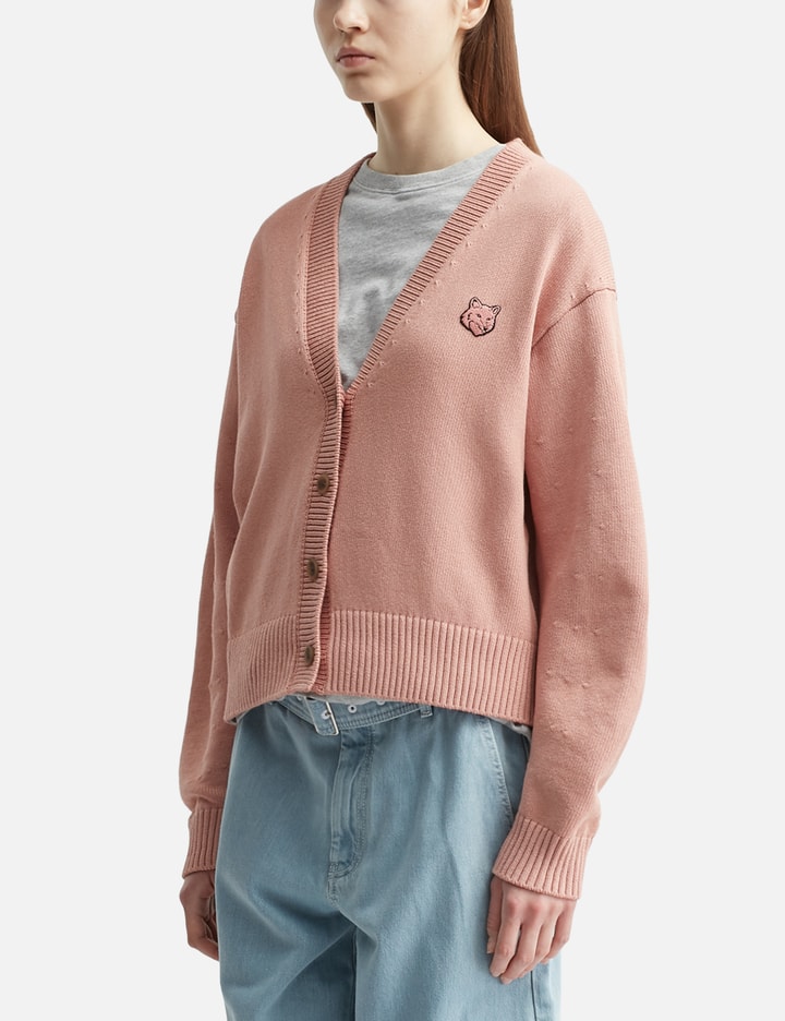 Bold Fox Head Patch Comfort Cardigan Placeholder Image
