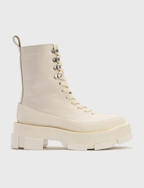 BOTH White Boots both - GAO PLATFORM CHELSEA-WHITE – both paris main image 4
