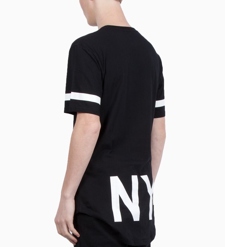 Black Elongated NY T-Shirt Placeholder Image