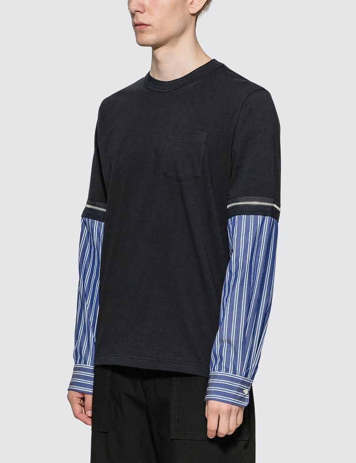 Zipped Sleeves T-shirt Placeholder Image